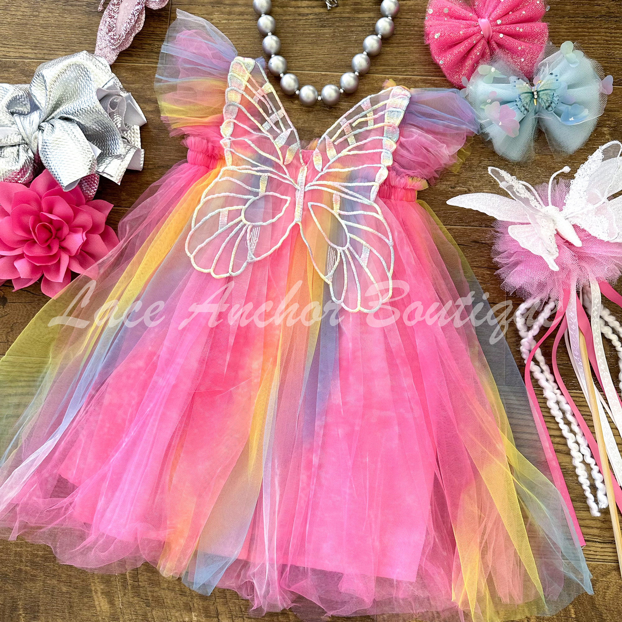Fairy First Birthday Party Winged Outfits | Butterfly Wing Baby Girls Dresses, Rompers, Outfits The Lace Anchor Fairy First Birthday Party Winged Outfits | Butterfly Wing Baby Girls Dresses, Rompers, Outfits The Lace Anchor