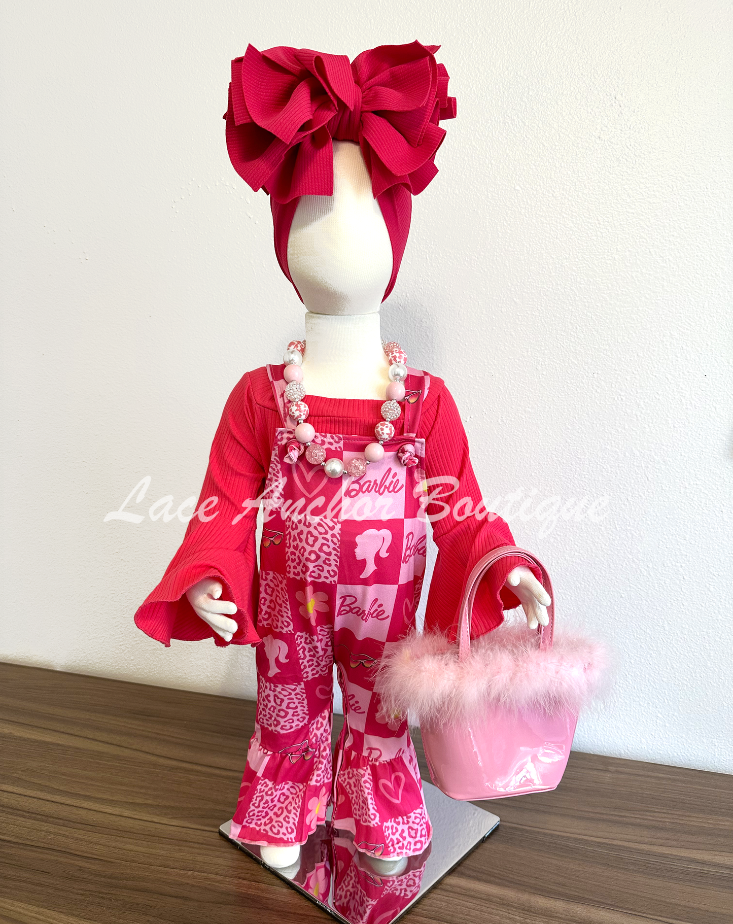 Glam Girl Pink & Purple Feather Purses