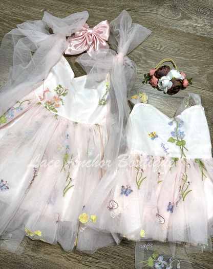 Anna Kate Blush Pink Dress or Romper