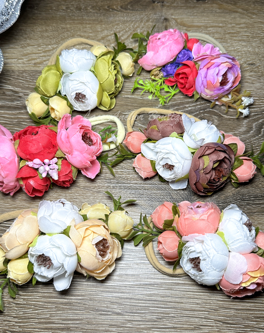 Floral Nylon Headbands