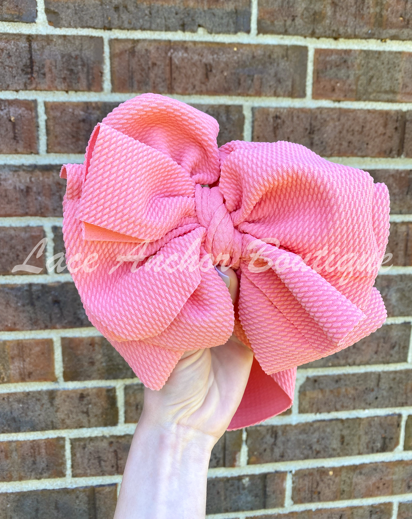 Toddler Mega Bow Wraps - Baby Teal, Hot Pink, or Coral Jumbo Hair Wrap