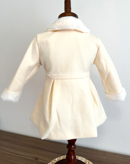 Romie Cream Long Coat