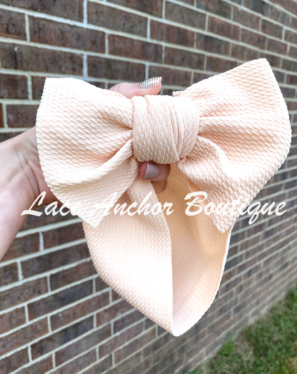 Neutral Color Bow Wraps