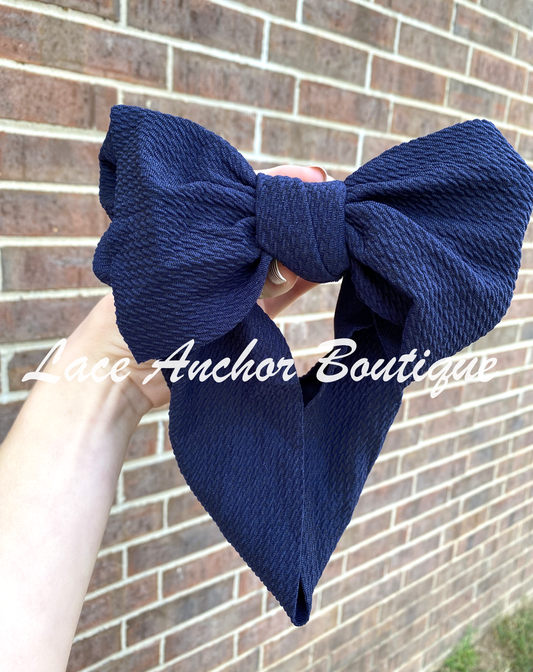 Solid Bow Wraps - Blues