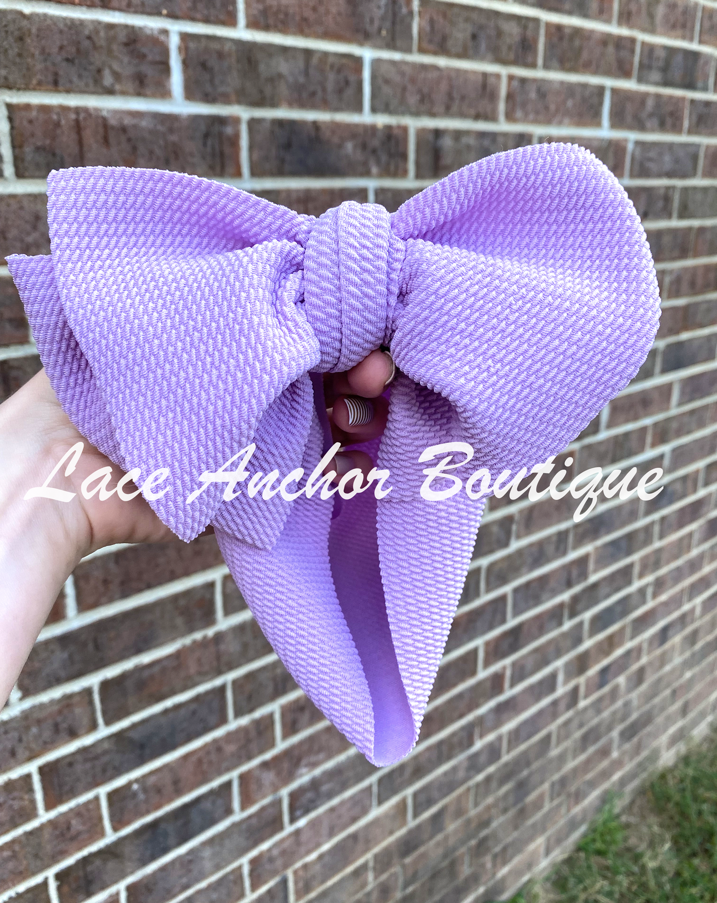 Solid Bow Wraps - Purples