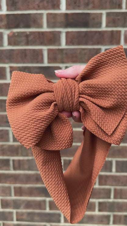 Neutral Color Bow Wraps