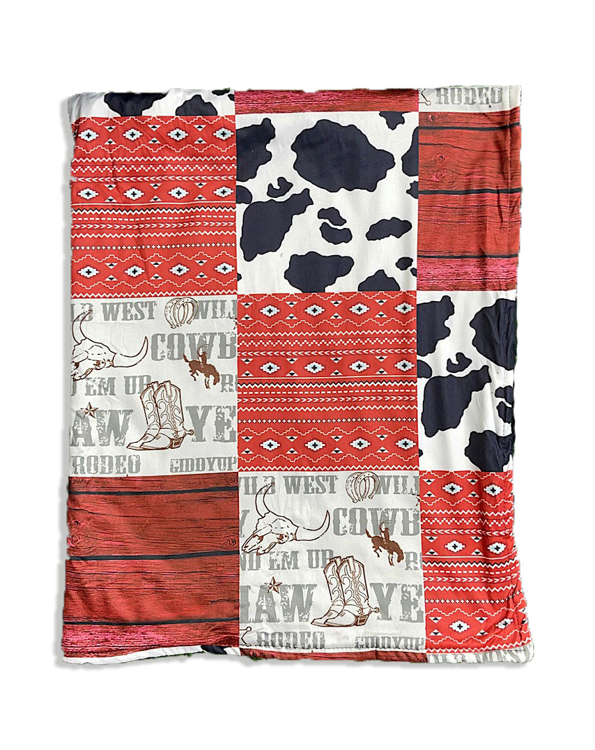 Western Patch Blankets