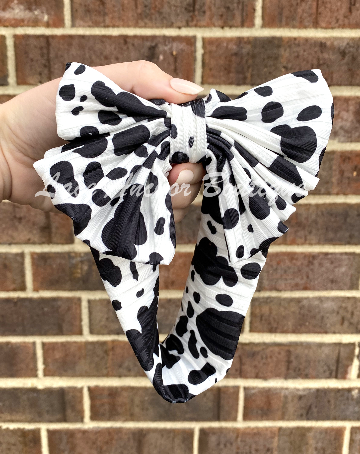 Printed Matching Bow Wraps