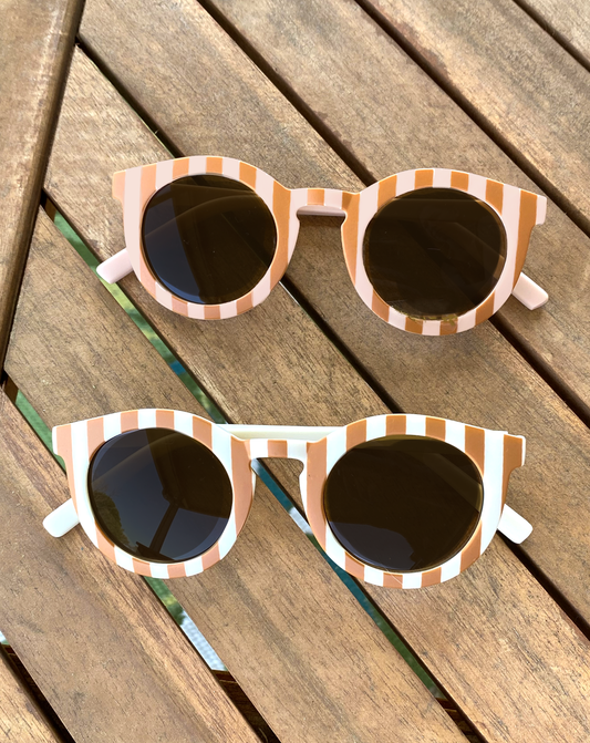 Kids Striped Sunglasses