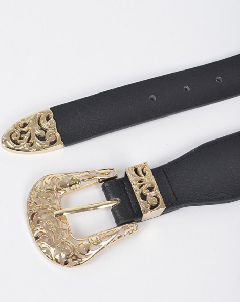 Hold On To This Double Buckle Belt